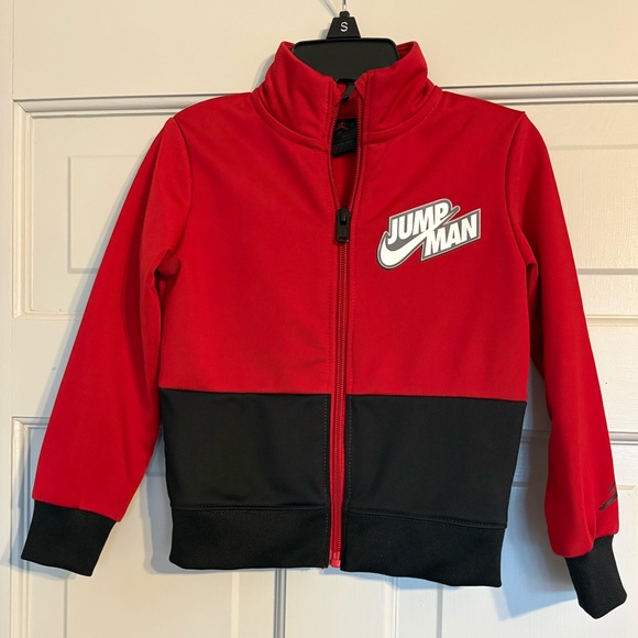 Jordan Other - Jordan 2T Red Zip-Up Jump Man Jacket